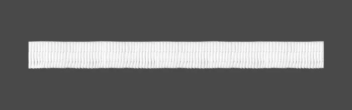 Fikseeriv lihtkrookega kardinapael: laius - 2,5cm
