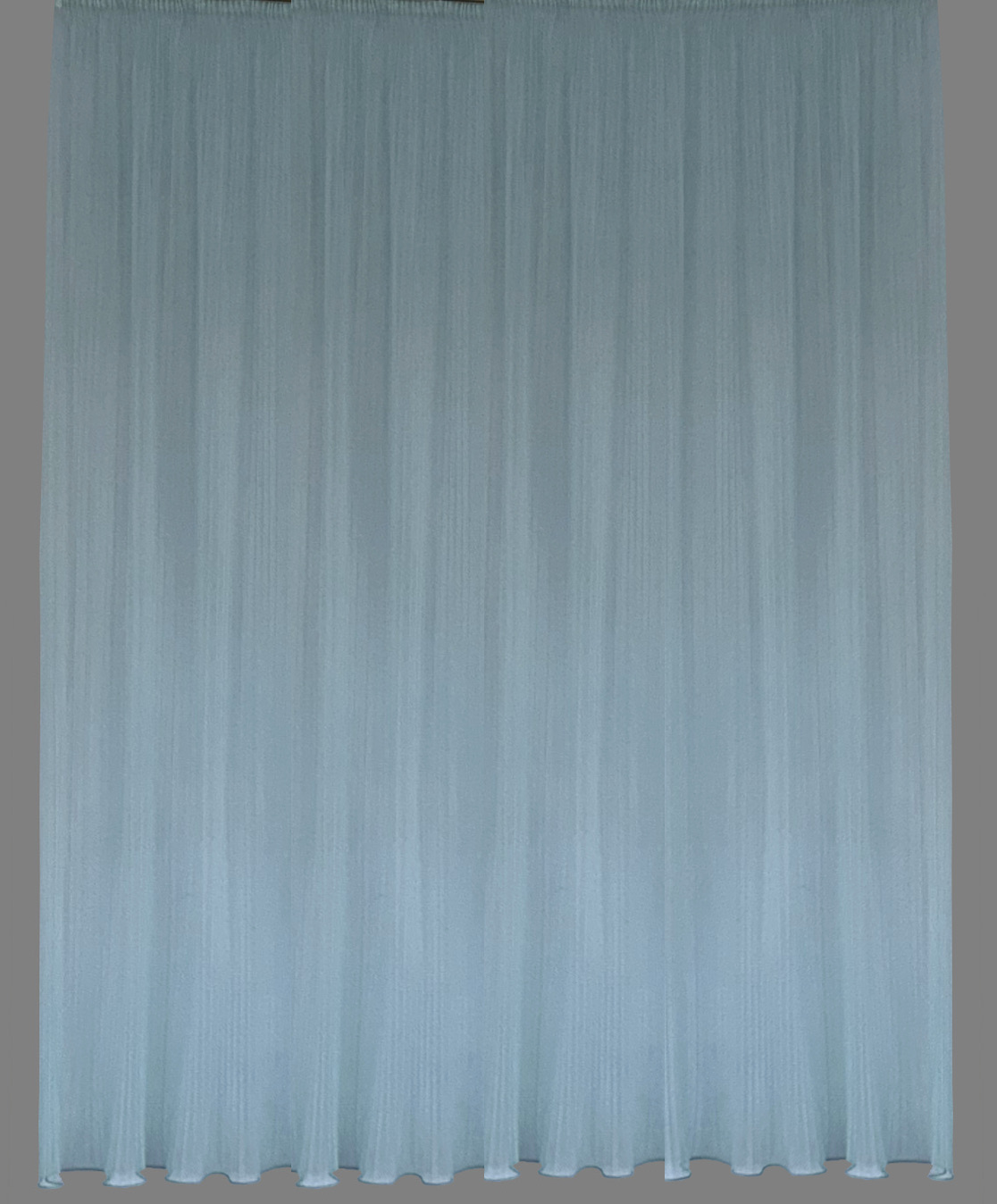 Plisseeritud dekoratiiv-vuaalkangas: hele mint - Image 4