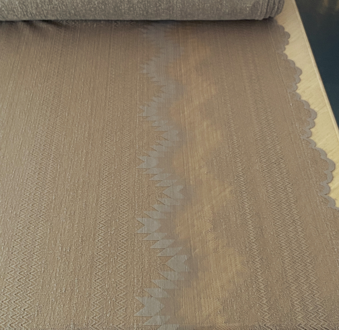 Õhukesed pitskardinad (õhuke tüll): värv: kaputsino beez, kõrgus: 250cm-290cm - Image 4