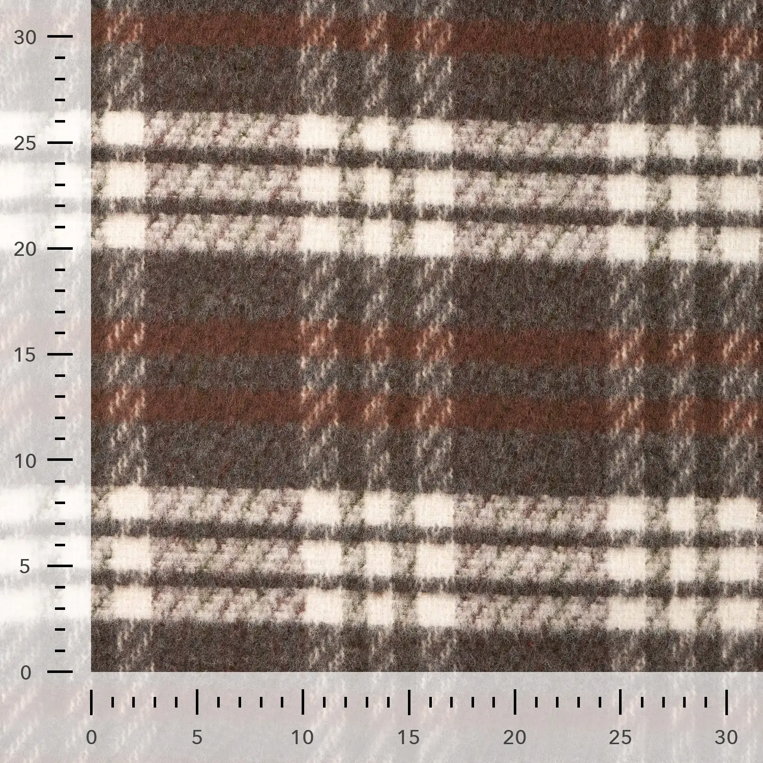 Villane ruuduline mantli- ja tekikangas - Pilt 5